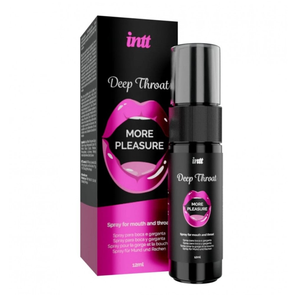 Intt Deep Throat Spray Gag Reflex Desensitizer Oral Sex Anesthetic –  Lightspeed Love