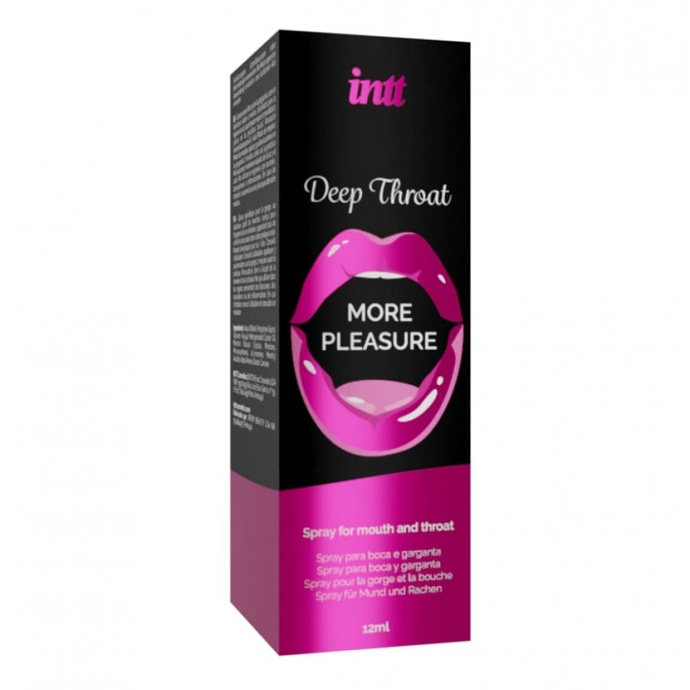 Intt Deep Throat Spray Gag Reflex Desensitizer Oral Sex Anesthetic –  Lightspeed Love