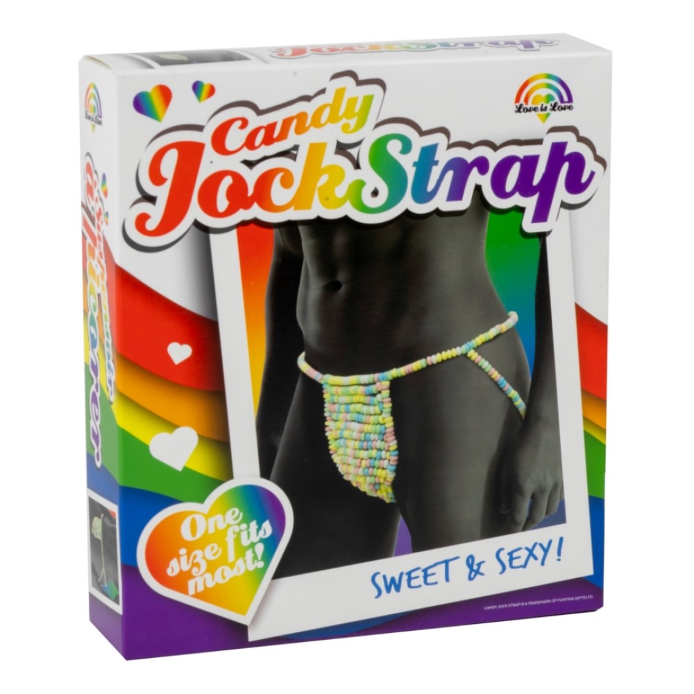 Candy Jockstrap Mens Edible Underwear Male Thong Funny Sexy Pant