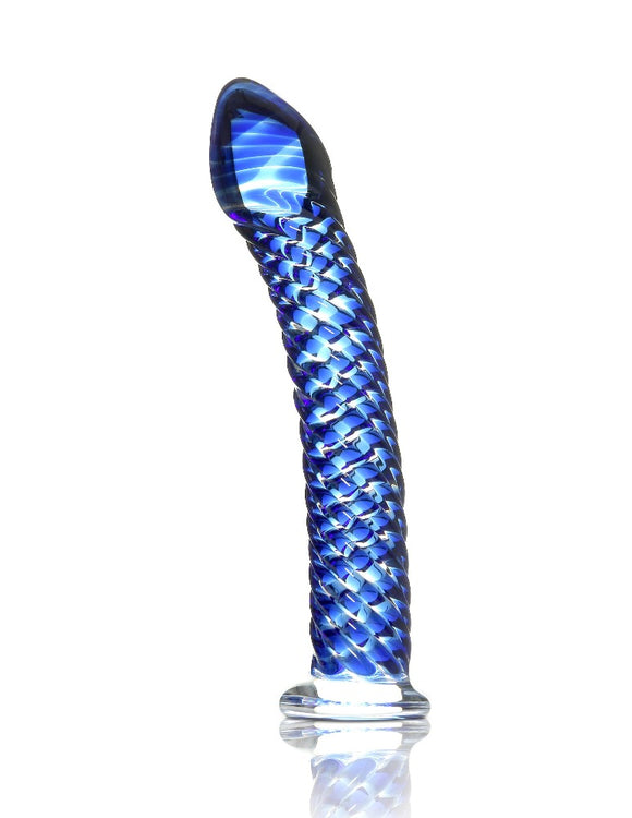 Icicles No.29 Hand Blown Glass Dildo G Spot Massager Wand Hot Cold Water Sex Toy