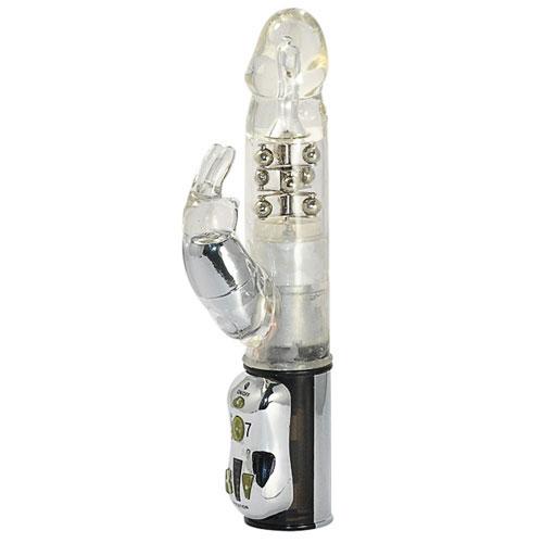 Rotator Shaft Vibrator Bunny Rampant Rabbit Multi Speed Womens Sex Toy