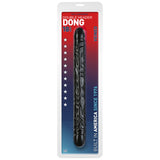 Doc Johnson Classic Smooth 18" Double Header Dong - Black