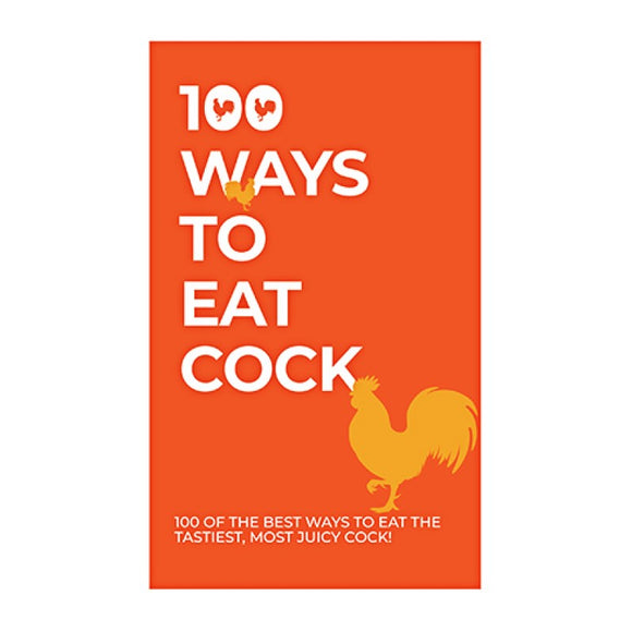 100 Ways To Eat Cock Chicken Recipe Cards Funny Cooking Food Love Gift