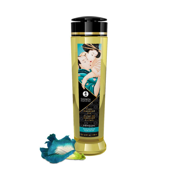 Shunga Massage Oil Sensual / Island Blossoms