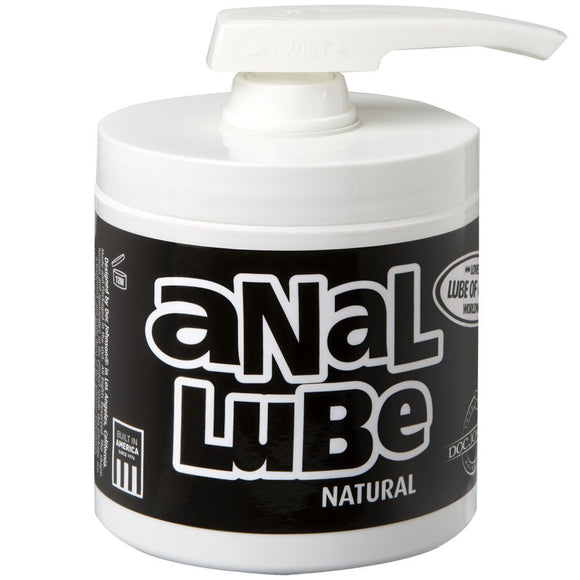 Doc Johnson Anal Lube Natural In Pump Dispenser