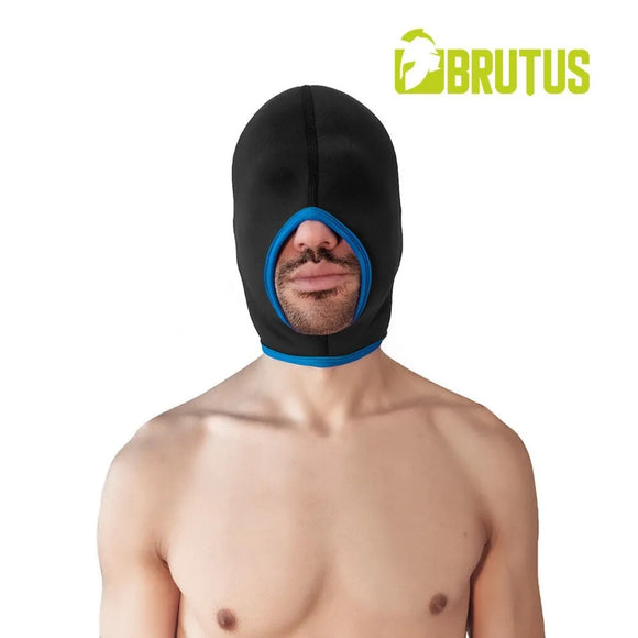 BRUTUS Blind Neoprene Face Fucker Hood Black / Blue