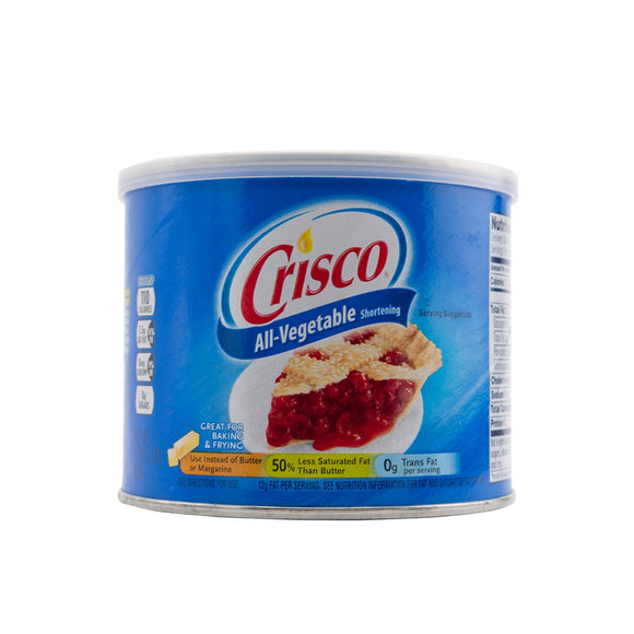 Crisco All-Vegetable Shortening 453g