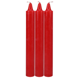 Doc Johnson Japanese Drip Candles 3 Pack Red