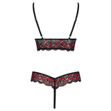 Cottelli Crotchless Body With Lace