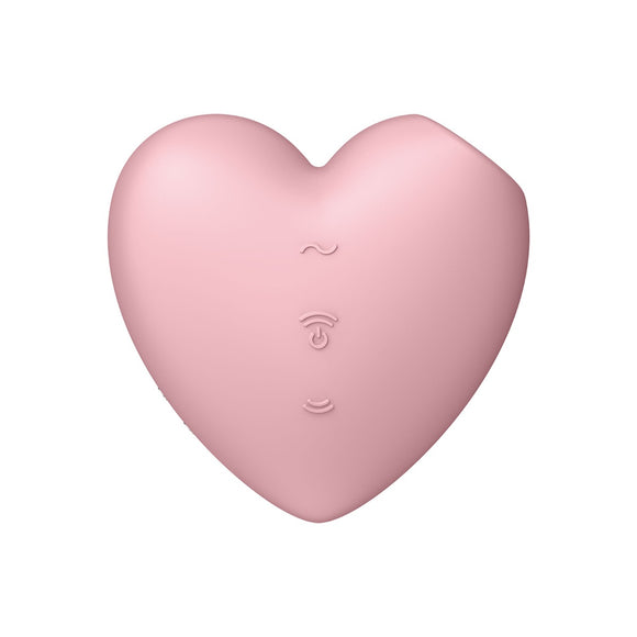 Satisfyer 'Cutie Heart' Air Pulse Vibrator - Pink