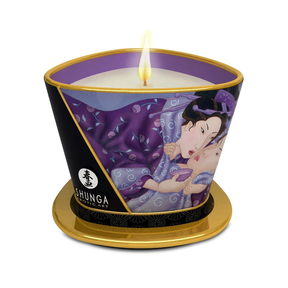 Shunga Massage Candles 170ml Libido / Exotic Fruits