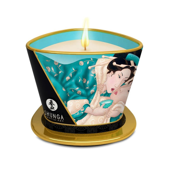 Shunga Massage Candles 170ml Island Blossoms
