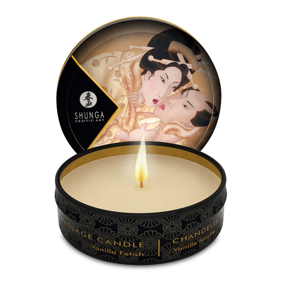 Shunga Mini Candlelight Massage Candles 30ml Desire / Vanilla
