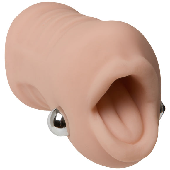 Signature Strokers 'Sasha Grey' Ultraskyn Vibrating Deep Throat Sucker