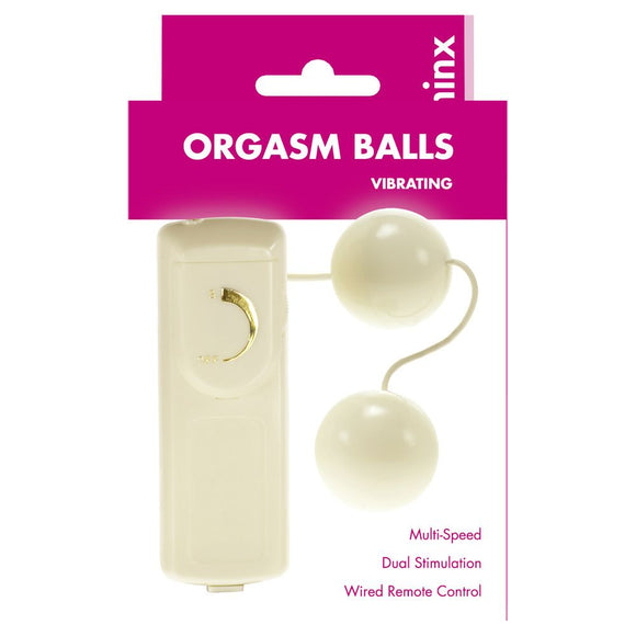 Minx Orgasm Balls Vibrating Love Balls White