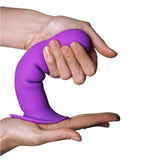 Adrien Lastic Hitsens 3 Dual Density Purple Memory Silicone Dildo Thermo Reactive Sex Toy