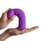 Adrien Lastic Hitsens 3 Vibe Dual Density Purple Silicone Dildo Vibrator Sex Toy