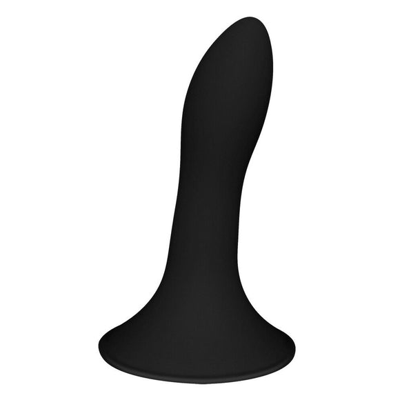 Adrien Lastic Hitsens 5 Dual Density Silicone Dildo Flexible Black Pegging Sex Toy