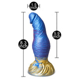 Alien Penis Dildo Blue Sci-Fi Cock Magic Monster Fantasy Fetish Sex Toy