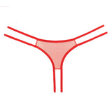 Allure Sweet Honey Panty Red Lingerie Womens Panties Sexy Underwear