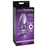 Anal Fantasy Elite XL Mega Glass Open Tunnel Gaper Butt Plug Gape Stretch Enema Sensation Play Sex Toy