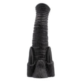 Animhole Djumbo Dildo Black Elephant Trunk Tusks Ribbed Hardcore Fantasy Fetish Sex Toy