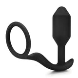 b-Vibe 'Snug & Tug' Plug & Penis Ring