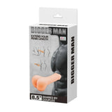 Baile Bigger Man Plus 2" Penis Extender Sleeve Masturbator Dildo Cock Sheath Sex Toy