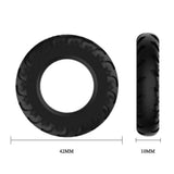 Baile Titan 3 Cock Ring Set Black Silicone Penis Erection Enhancer Bands