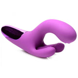 BANG! 10X Triple Rabbit Vibrator Purple Bunny Clitoral Massager Sex Toy