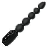 Bang! Digital Vibrating Silicone Anal Beads Rechargeable Probe Sex Toy