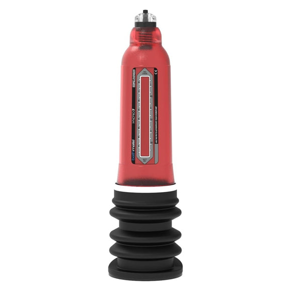 Bathmate Hydro7 Penis Pump Red Water Suction Erection Enlargement Bath Play