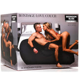 Bedroom Bliss Bondage Love Couch Black Sex Position Cuff Restraint Seat Fetish Play