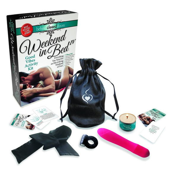 Behind Closed Doors Weekend In Bed IV Good Vibes Activity Sex Play Kit