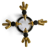 Black Label 4-Way Urethral Stretcher Adjustable Screw CBT Fetish Play