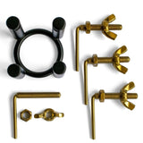 Black Label 4-Way Urethral Stretcher Adjustable Screw CBT Fetish Play