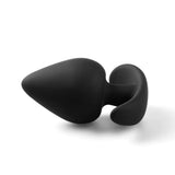 Fat Butt Plug Set Black Silicone Anal Training 4 Size Beginners Sex Toy Starter Kit