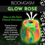 Bloomgasm Glow Rose Glow in the Dark Clit Stimulator Vibrator Sex Toy