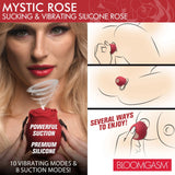 Bloomgasm Mystic Rose Sucking & Vibrating Silicone Clitoral Massager Sex Toy