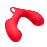 Bloomgasm Rose Touch Pulsing Silicone Finger Vibrator Clitoral Sex Toy