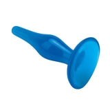 Blue Line 4.75" Easy Insertion Butt Plug Tapered Anal Play Sex Toy