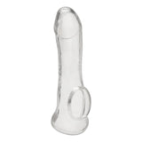 Blue Line 6.25" Transparent Penis Enhancing Sleeve Extension Cock Sheath