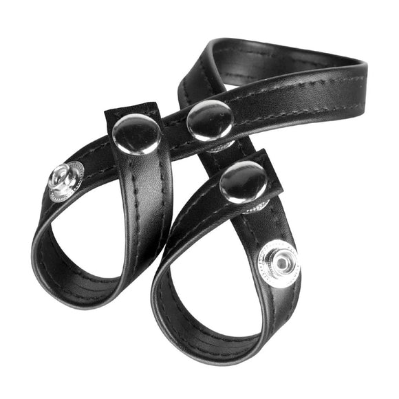 Blue Line 8 Style Ball Divider Testicle Splitter Cock & Ball Bondage Gear