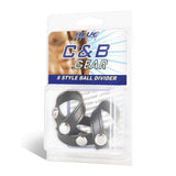 Blue Line 8 Style Ball Divider Testicle Splitter Cock & Ball Bondage Gear