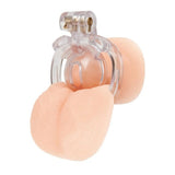 Blueline Acrylic See Thru Mini Cock Micro Chastity Cage Male Fetish Penis Restriction Play