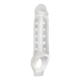 Blue Line Mighty Extender 3" Penis Sleeve Ball Loop Clear Cock Sheath