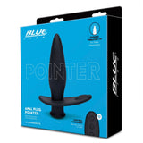 Blue Line Pointer Deep Drilling Remote Control Butt Plug Anal Vibrator Sex Toy