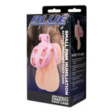 Blue Line Small Pink Humiliation Acrylic Prisoner Cock Cage Male Chastity