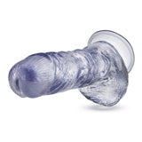 Blush B Yours Plus Hearty n' Hefty 9 Inch Clear Cock Dildo Realistic Transparent Penis Sex Toy