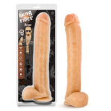 Hung Rider Bruno 14 Inch Dildo Huge Thick Realistic XL Penis Vein Balls Suction Cup Sex Toy